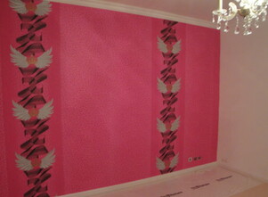 Glööckler Tapeten rot